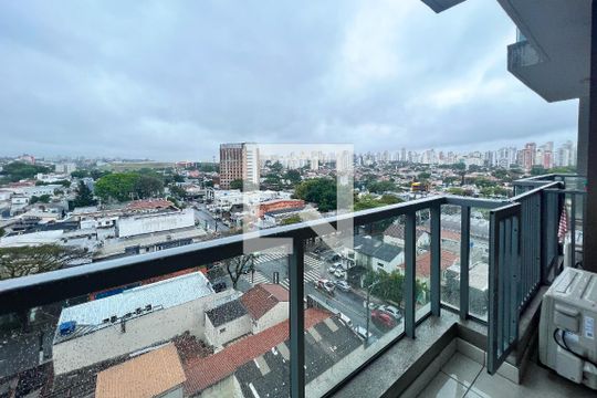 Sacada de kitnet/studio para alugar com 1 quarto, 26m² em Indianópolis, São Paulo