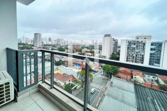 Sacada de kitnet/studio à venda com 1 quarto, 26m² em Indianópolis, São Paulo