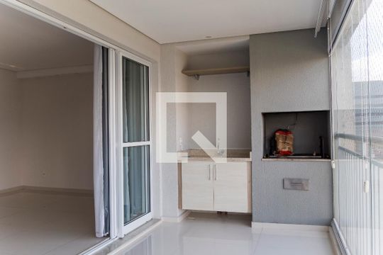 Varanda da Sala de apartamento para alugar com 3 quartos, 123m² em Centro, São Bernardo do Campo