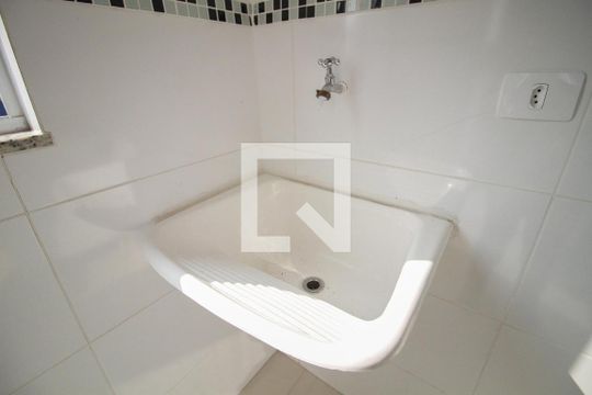area de serviço de apartamento para alugar com 2 quartos, 46m² em Vila Dom Pedro Ii, São Paulo