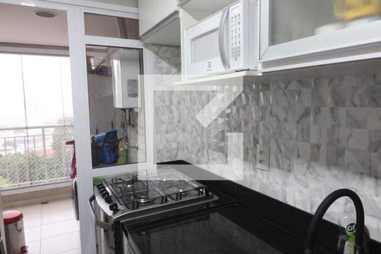 Cozinha de apartamento para alugar com 2 quartos, 49m² em Casa Verde, São Paulo