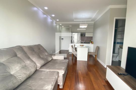 Sala de apartamento para alugar com 3 quartos, 70m² em Jardim Paraiso, Barueri
