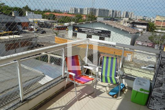 Varanda da Sala de apartamento à venda com 2 quartos, 70m² em Curicica, Rio de Janeiro