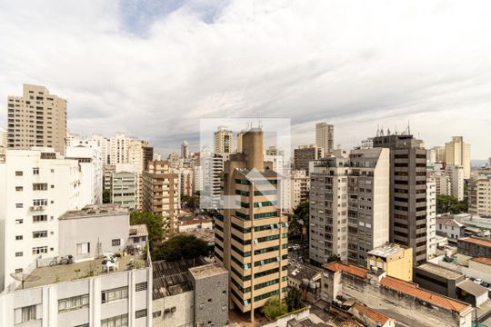 Vista da Cobertura de apartamento à venda com 1 quarto, 90m² em Vila Buarque, São Paulo