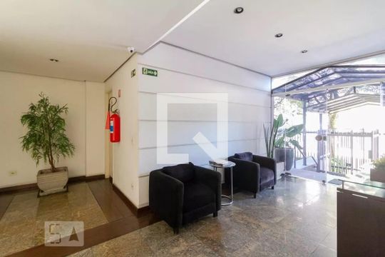 Hall social de apartamento à venda com 1 quarto, 39m² em Moema, São Paulo