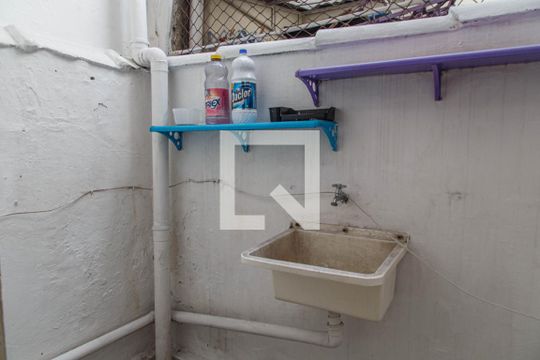 Área de Serviço de apartamento para alugar com 1 quarto, 57m² em Mooca, São Paulo