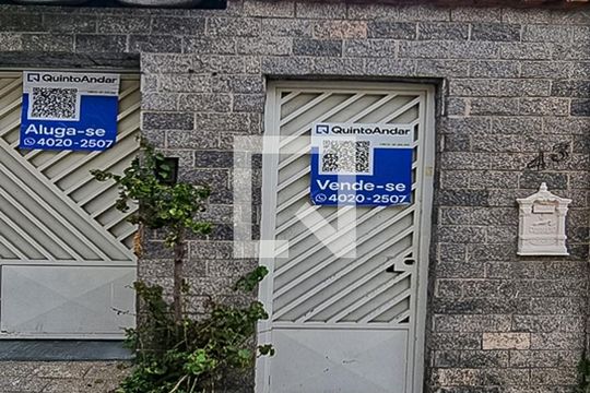 Fachada com Plaquinha de casa à venda com 1 quarto, 40m² em Parada Inglesa, São Paulo