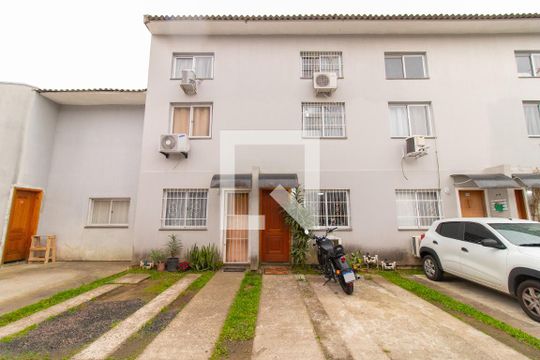 Fachada de casa de condomínio para alugar com 3 quartos, 110m² em Aberta dos Morros, Porto Alegre