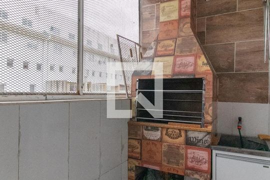 Churrasqueira de casa de condomínio para alugar com 3 quartos, 110m² em Aberta dos Morros, Porto Alegre