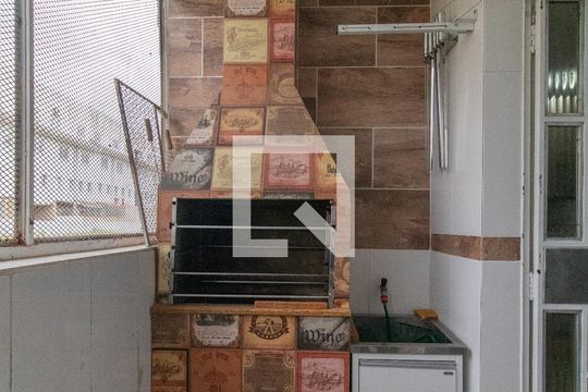 Churrasqueira de casa de condomínio para alugar com 3 quartos, 110m² em Aberta dos Morros, Porto Alegre
