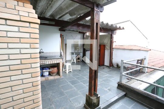 Área Gourmet - Churrasqueira de casa à venda com 3 quartos, 120m² em Jardim Eliane, São Paulo