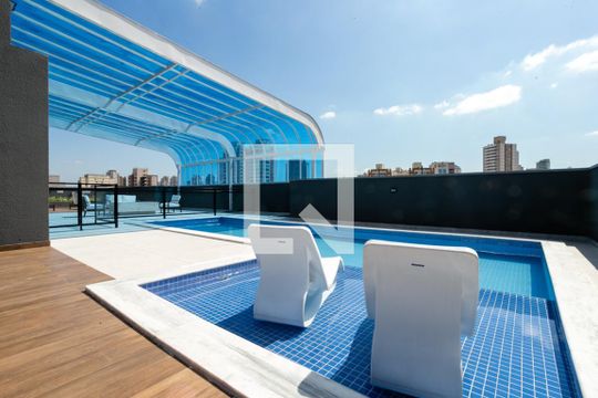 Área comum - Piscina de kitnet/studio para alugar com 1 quarto, 26m² em Santana, São Paulo