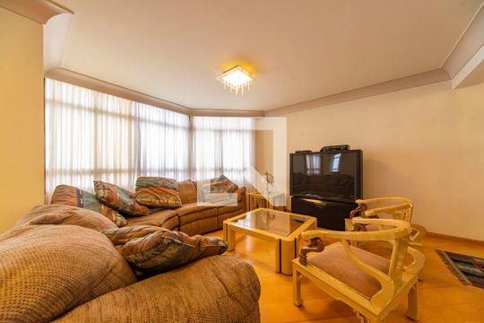 Sala de apartamento à venda com 4 quartos, 195m² em Vila Gilda, Santo André