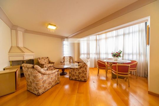 Sala de apartamento à venda com 4 quartos, 195m² em Vila Gilda, Santo André