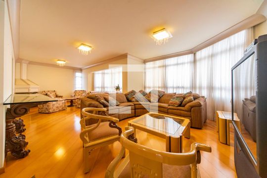 Sala de apartamento à venda com 4 quartos, 195m² em Vila Gilda, Santo André