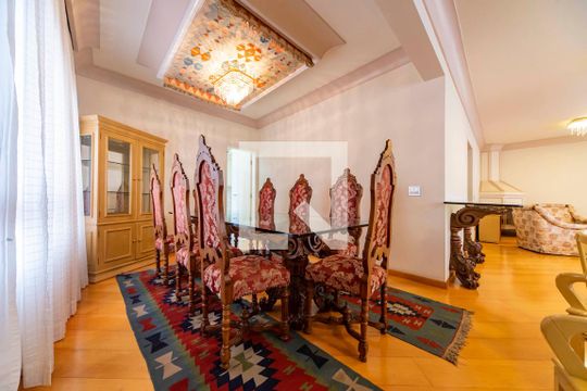 Sala de Jantar de apartamento à venda com 4 quartos, 195m² em Vila Gilda, Santo André