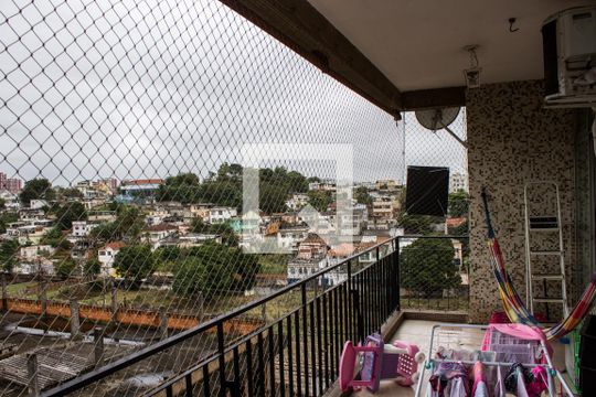 varanda de apartamento à venda com 2 quartos, 90m² em Engenho Novo, Rio de Janeiro