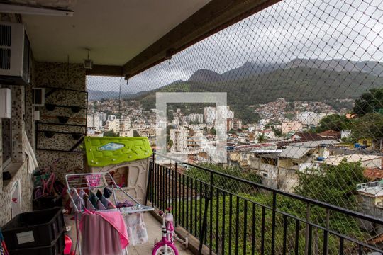 varanda de apartamento à venda com 2 quartos, 90m² em Engenho Novo, Rio de Janeiro