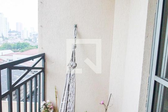 varanda sala de apartamento para alugar com 2 quartos, 60m² em Lauzane Paulista, São Paulo