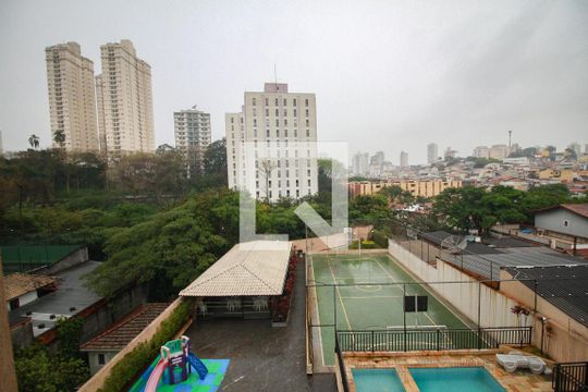 vista varanda sala de apartamento para alugar com 2 quartos, 60m² em Lauzane Paulista, São Paulo