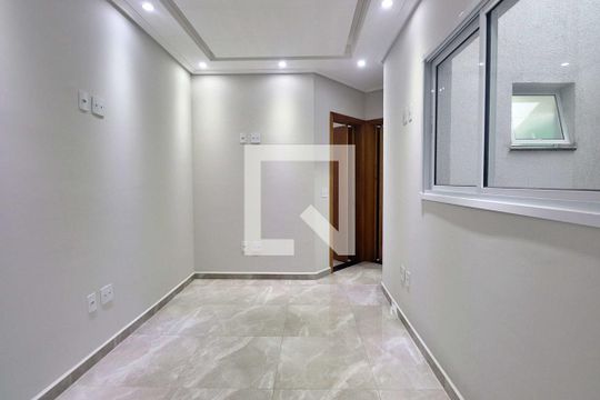 Sala de apartamento para alugar com 2 quartos, 52m² em Parque João Ramalho, Santo André