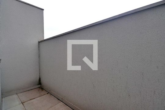Varanda do Quarto 1 de apartamento para alugar com 2 quartos, 52m² em Parque João Ramalho, Santo André