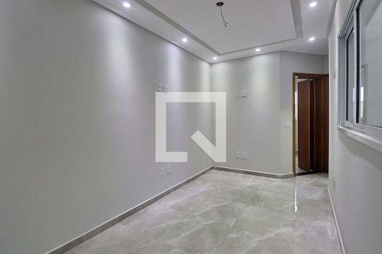 Sala de apartamento para alugar com 2 quartos, 52m² em Parque João Ramalho, Santo André