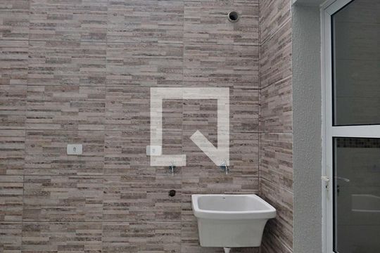 Área de Serviço de apartamento para alugar com 2 quartos, 52m² em Parque João Ramalho, Santo André