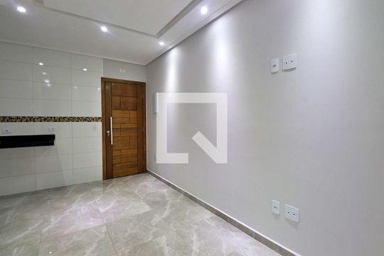 Sala de apartamento para alugar com 2 quartos, 52m² em Parque João Ramalho, Santo André