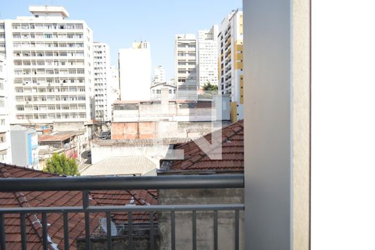 Varanda de apartamento à venda com 1 quarto, 27m² em Sé, São Paulo