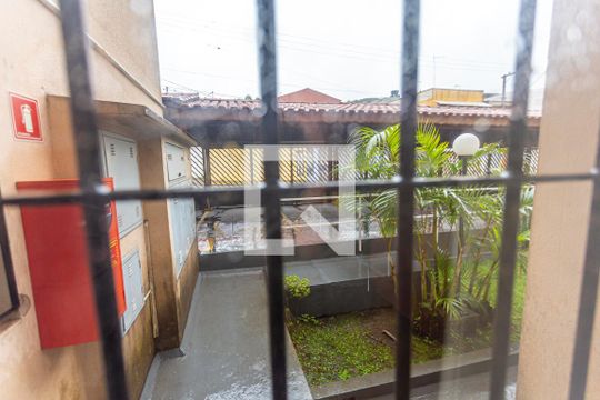 Vista da Sala de apartamento à venda com 2 quartos, 62m² em Parque São Vicente, Mauá