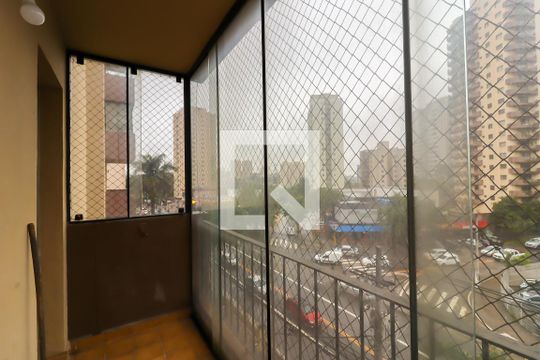 Varanda do Quarto de apartamento para alugar com 2 quartos, 80m² em Vila Andrade, São Paulo