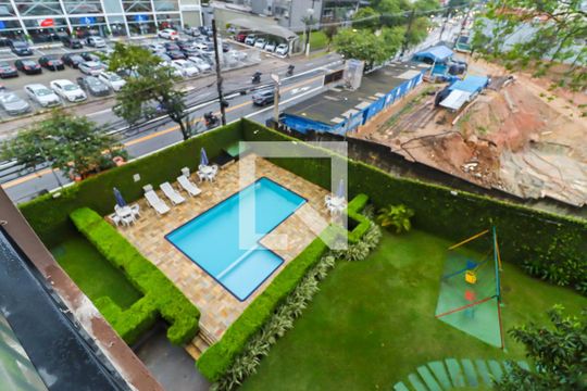 Vista da Varanda de apartamento para alugar com 2 quartos, 80m² em Vila Andrade, São Paulo