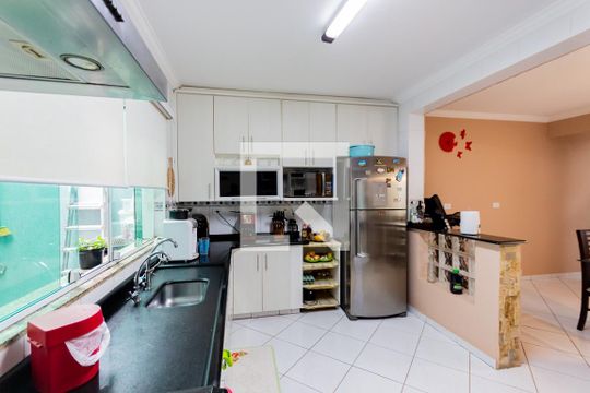 Cozinha de casa à venda com 3 quartos, 120m² em Utinga, Santo André