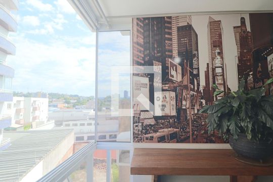 Sala de apartamento para alugar com 2 quartos, 80m² em Ideal, Novo Hamburgo