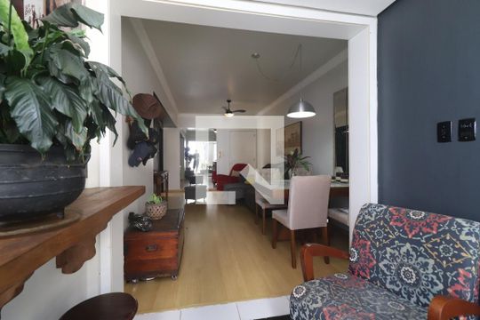 Sala de apartamento para alugar com 2 quartos, 80m² em Ideal, Novo Hamburgo
