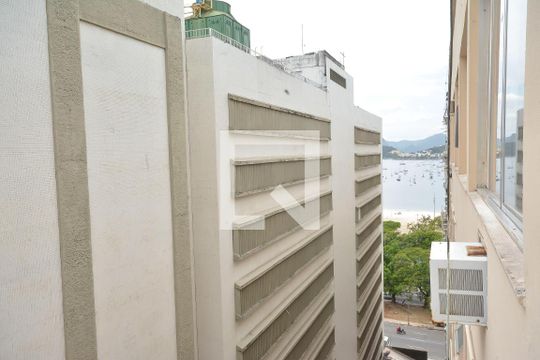 Vista  de apartamento para alugar com 1 quarto, 28m² em Botafogo, Rio de Janeiro