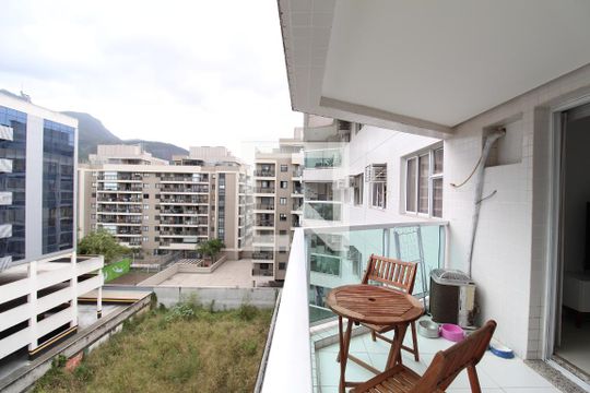 Varanda da Sala de apartamento à venda com 2 quartos, 62m² em Freguesia (jacarepaguá), Rio de Janeiro