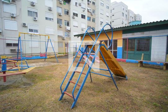 Área Comum - Playground de apartamento à venda com 1 quarto, 49m² em Humaitá, Porto Alegre