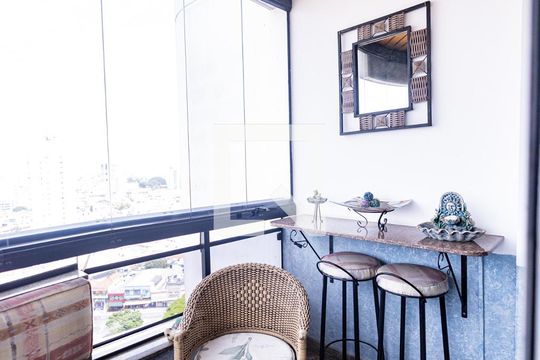 Varanda Sala de apartamento para alugar com 4 quartos, 167m² em Vila Matilde, São Paulo