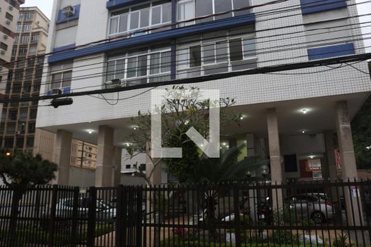 Fachada do Prédio de apartamento para alugar com 3 quartos, 90m² em Itararé, São Vicente
