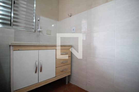 Cozinha - Armários de casa para alugar com 1 quarto, 30m² em Vila Buenos Aires, São Paulo