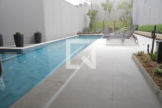Área comum - Piscina de apartamento para alugar com 1 quarto, 38m² em Mirandópolis, São Paulo