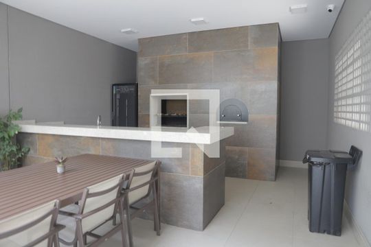 Área comum - Churrasqueira de apartamento para alugar com 1 quarto, 38m² em Mirandópolis, São Paulo