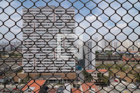 Vista da Sala  de apartamento para alugar com 2 quartos, 50m² em Belenzinho, São Paulo