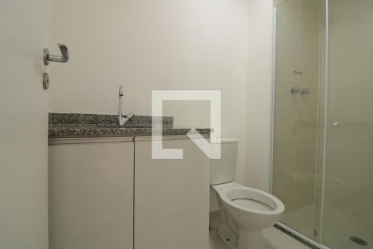 Banheiro de apartamento à venda com 1 quarto, 42m² em Brás, São Paulo