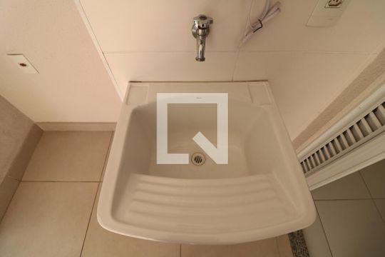 Varanda e Area de serviço - tanque de apartamento à venda com 1 quarto, 42m² em Brás, São Paulo