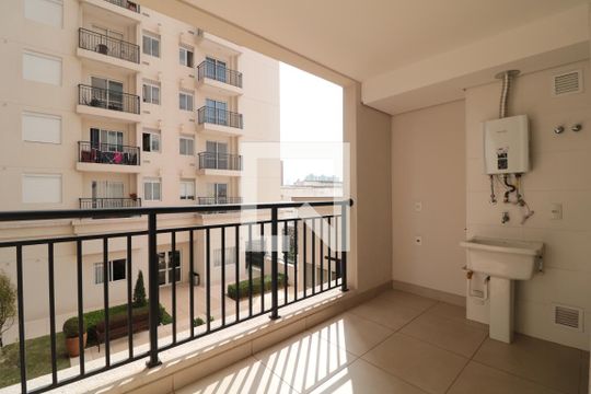 Varanda e Area de serviço  de apartamento à venda com 1 quarto, 42m² em Brás, São Paulo