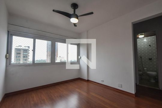 Suíte 01 de apartamento para alugar com 3 quartos, 110m² em Brooklin Paulista, São Paulo