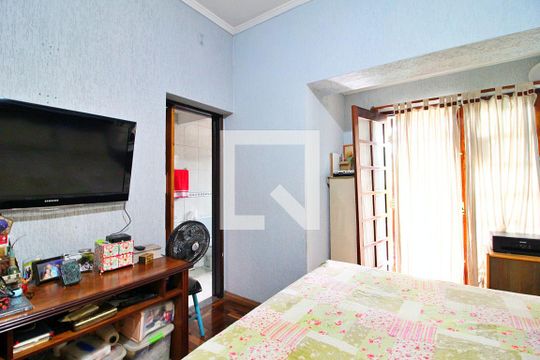 Quarto Suíte de casa à venda com 3 quartos, 126m² em Utinga, Santo André